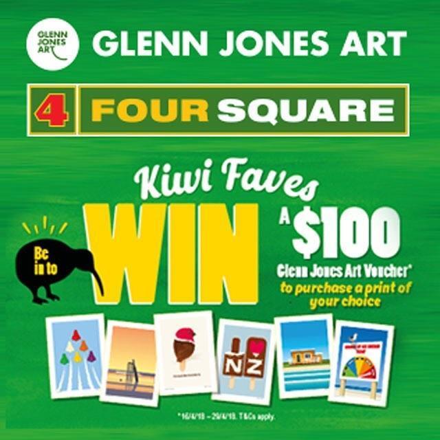 Kiwi Faves Four Square Promotion