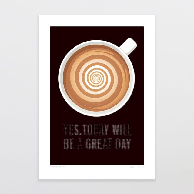 Glenn Jones Art Hypnotherapy Art Print Art Print A4 / Unframed