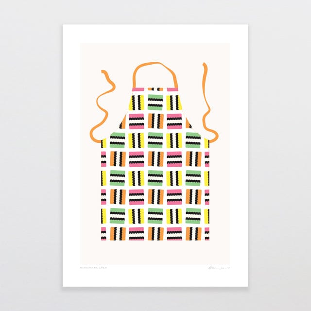 Glenn Jones Art Kiwiana Kitchen - Allsorts Art Print Art Print A4 / Unframed