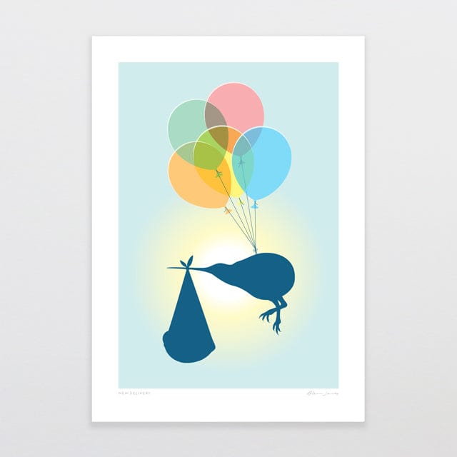Glenn Jones Art New Delivery Art Print Art Print A4 / Unframed