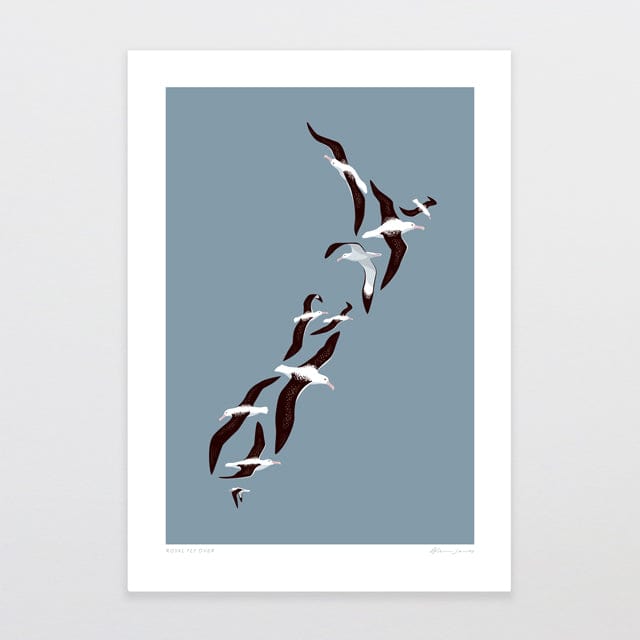 Glenn Jones Art Royal Fly Over Art Print Art Print A4 / Unframed