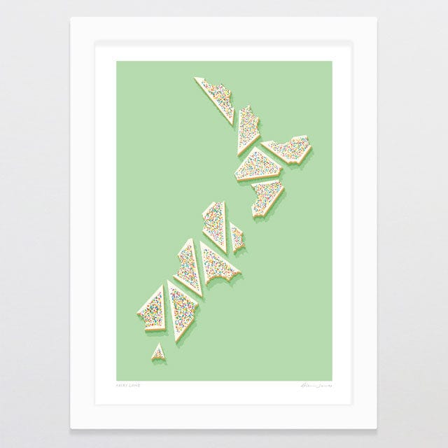 Glenn Jones Art Fairy Land Art Print Art Print A4 / White