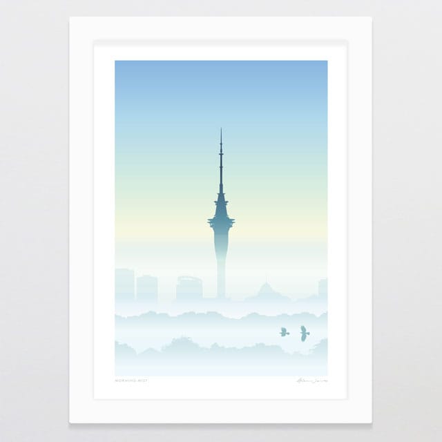 Glenn Jones Art Morning Mist Art Print Art Print A4 / White