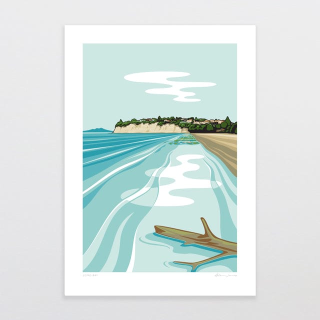 Glenn Jones Art Long Bay Art Print Art Print