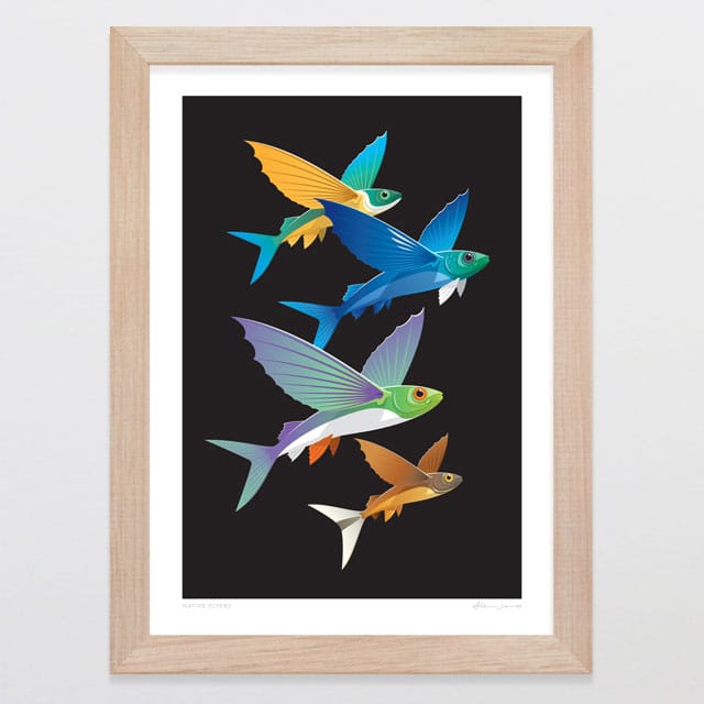 Glenn Jones Art Native Flyers Art Print Art Print
