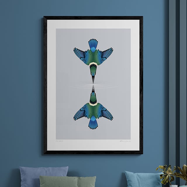 Glenn Jones Art Pin Drop Art Print Art Print