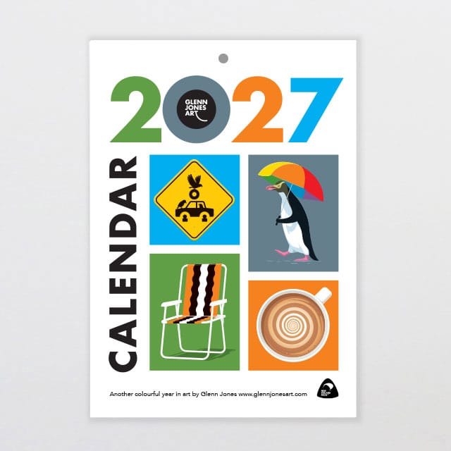 Glenn Jones Art 2027 Calendar Calendar A5 Calendar