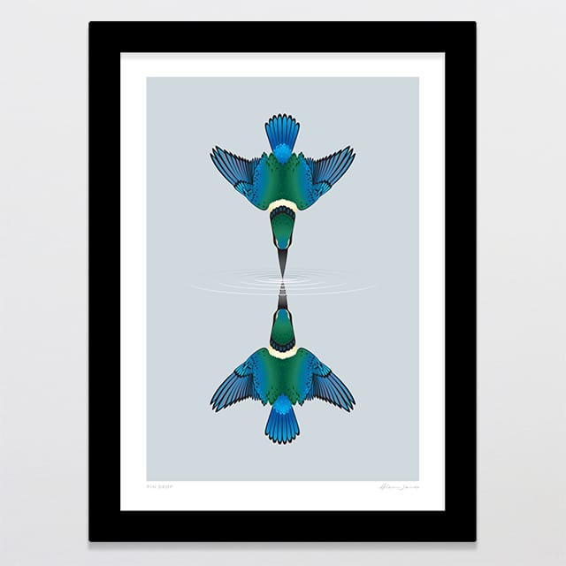 Pin Drop Art Print