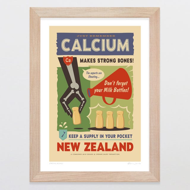 Glenn Jones Art Strong Bones Art Print Art Print