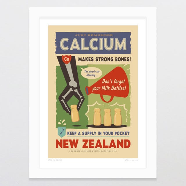 Glenn Jones Art Strong Bones Art Print Art Print
