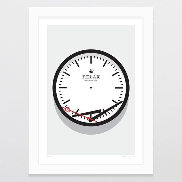 Relax Art Print-Glenn Jones Art