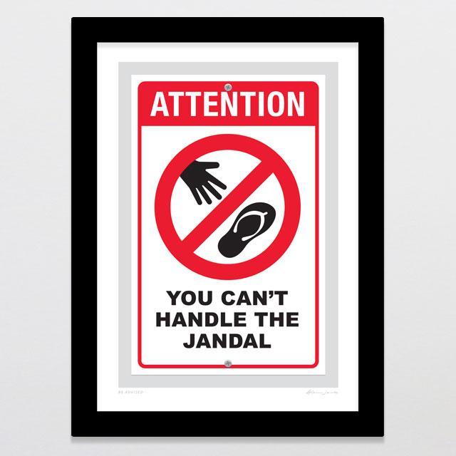 Be Advised Art Print-Glenn Jones Art