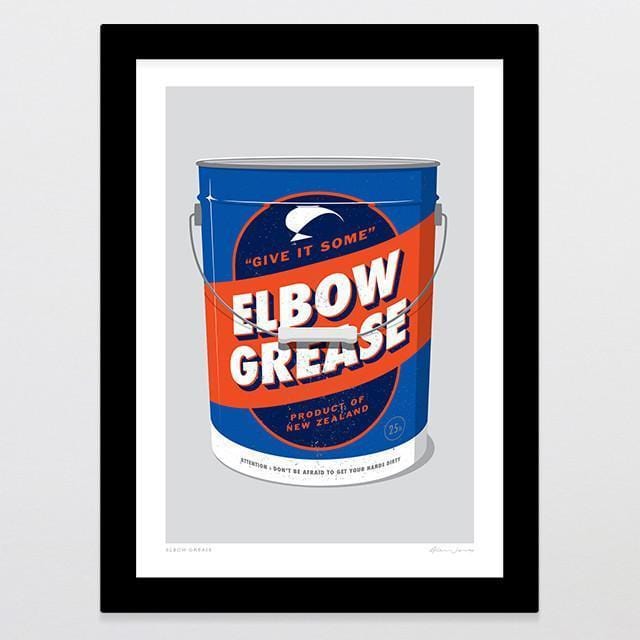 Elbow Grease Art Print-Glenn Jones Art