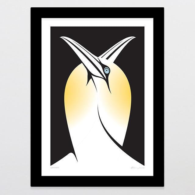 Gannets Art Print-Glenn Jones Art