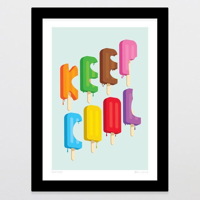 Keep Cool Art Print-Glenn Jones Art