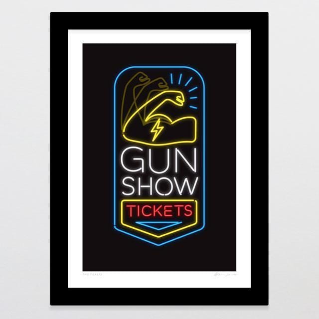 Two Tickets Art Print-Glenn Jones Art