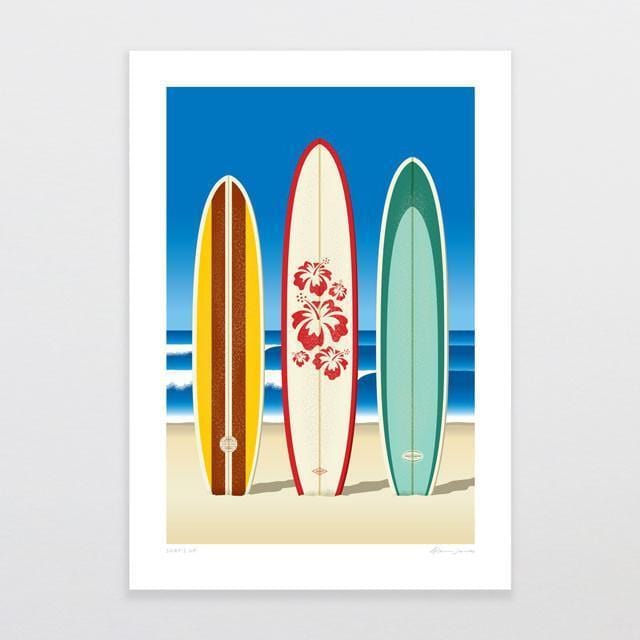 Surf&#39;s Up Art Print-Glenn Jones Art