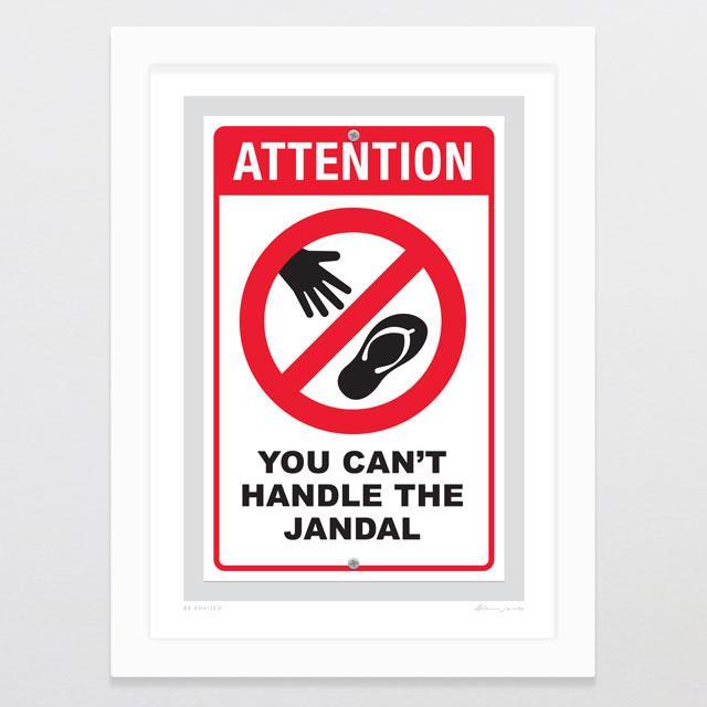 Be Advised Art Print-Glenn Jones Art