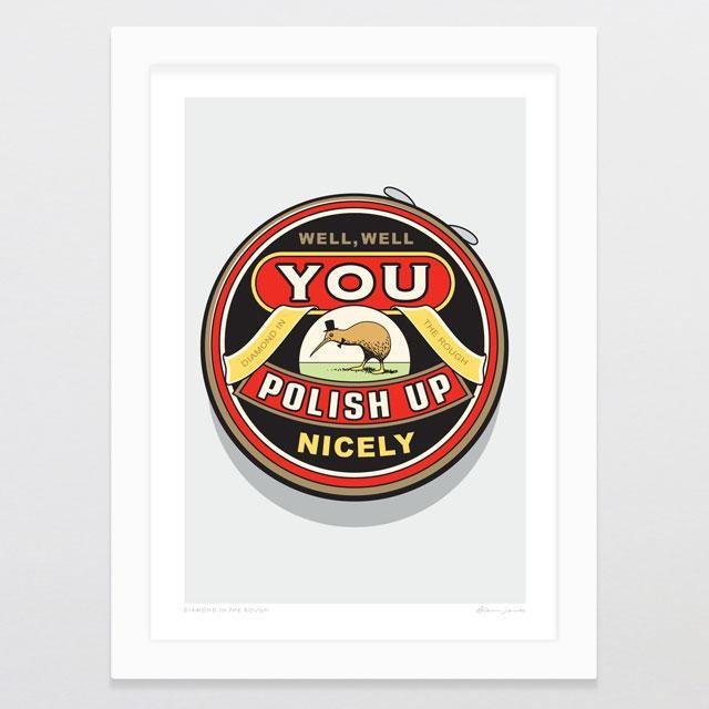 Diamond In The Rough Art Print-Glenn Jones Art