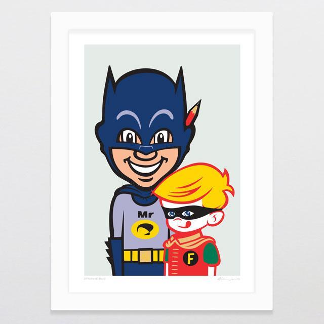 Dynamic Duo Art Print-Glenn Jones Art