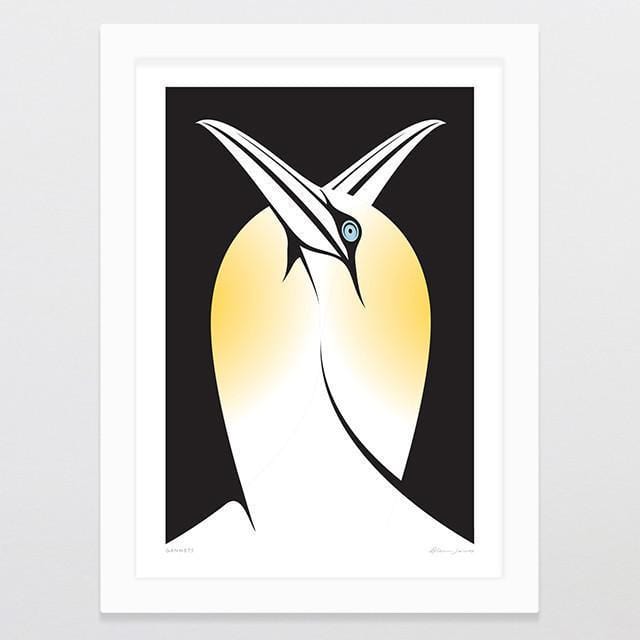 Gannets Art Print-Glenn Jones Art