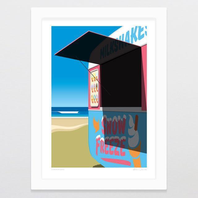 Summer Days Art Print-Glenn Jones Art