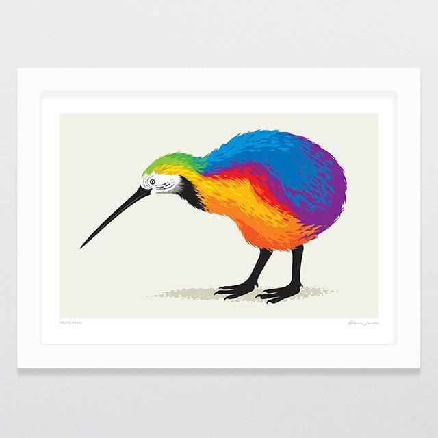 Tropokiwi Art Print-Glenn Jones Art