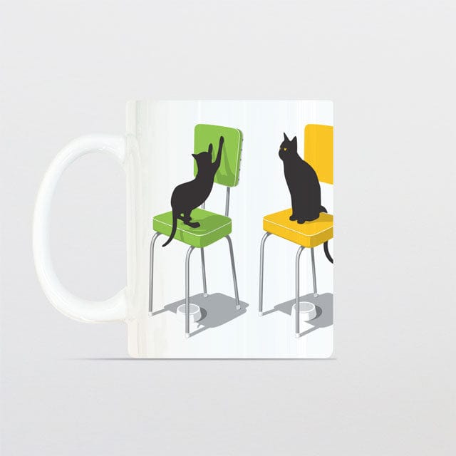 GJA Product Cats On Chair Mug mug