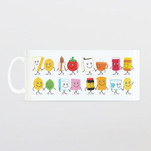GJA Product Food Friends Mug mug