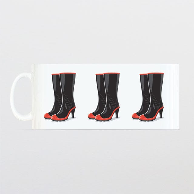 GJA Product High Heel Boots Mug mug