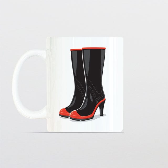 GJA Product High Heel Boots Mug mug