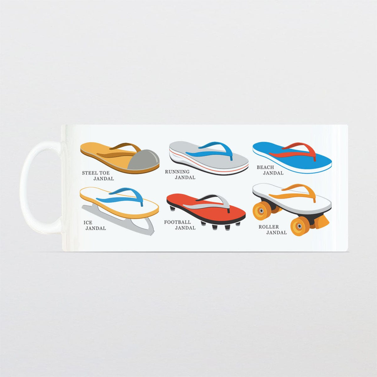 GJA Product Jandals Mug mug