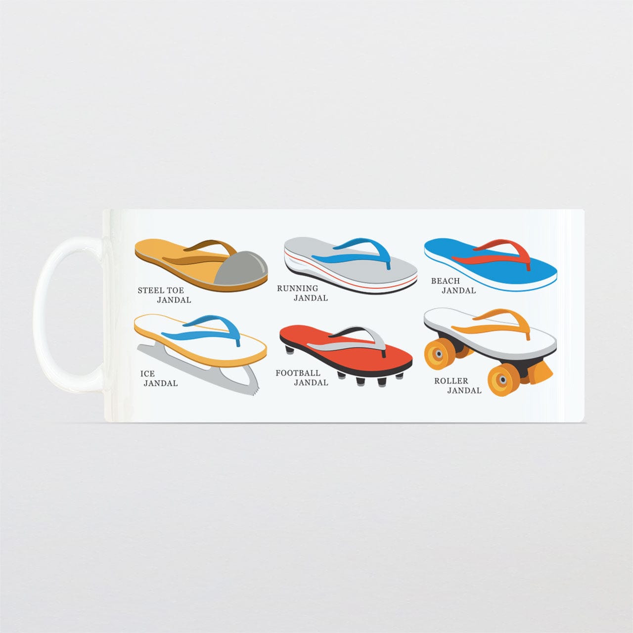 GJA Product Jandals Mug mug