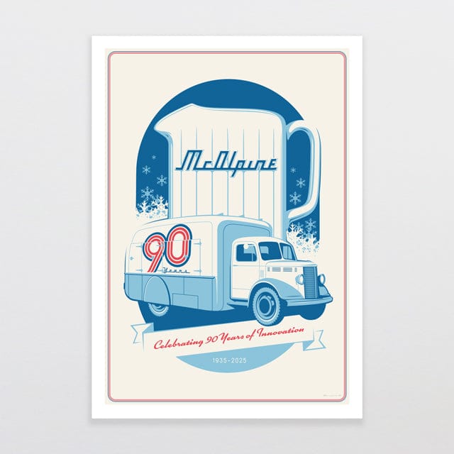 Glenn Jones Art McAlpine Art Print A4 / Unframed