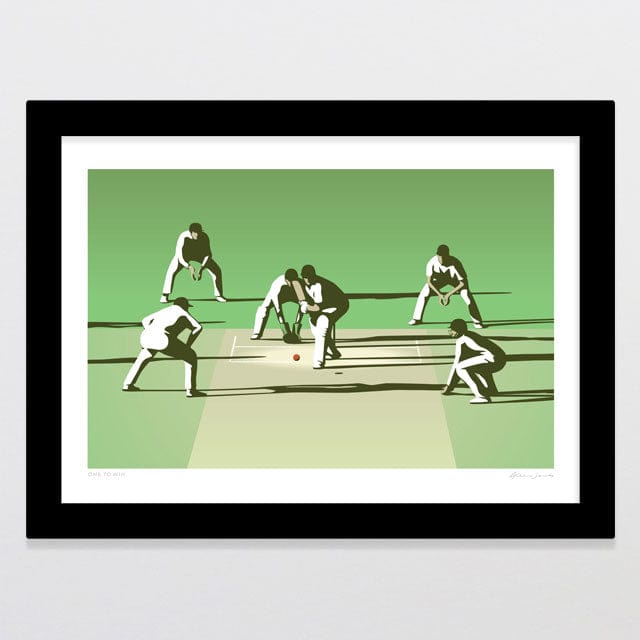 Glenn Jones Art One To Win Art Print Art Print A4 / Black