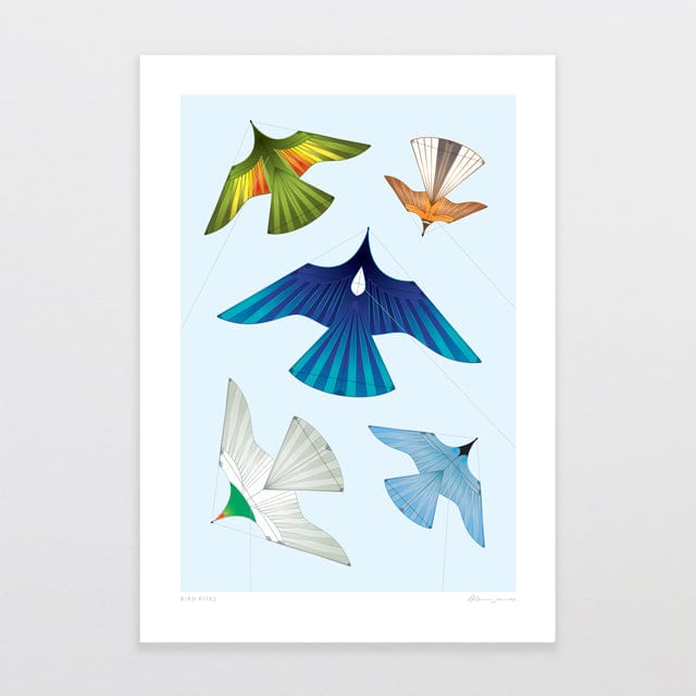 値下げ！ニュージーランド人気アーティストの鳥Tuiのキャンバス写真 Tui Art Print Collection by NZ Artist Glenn Jones Page 2