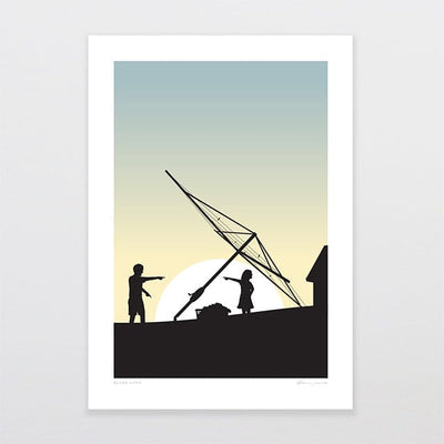 Blame Game Art Print