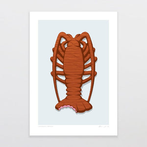 Glenn Jones Art Chocolate Crayfish Art Print Art Print A4 / Unframed