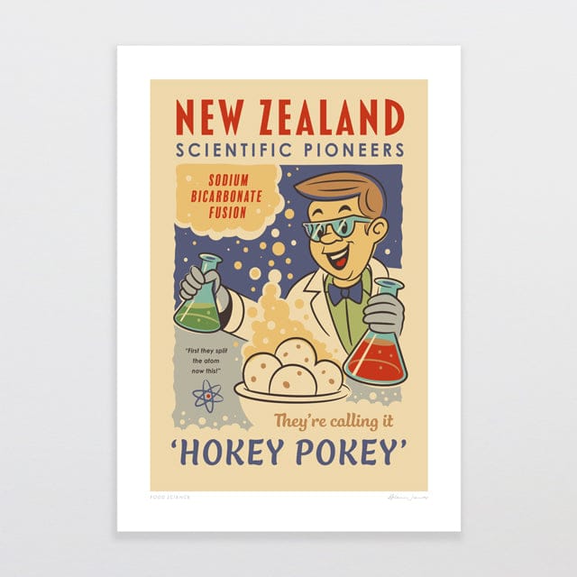 Glenn Jones Art Food Science Art Print Art Print A4 / Unframed