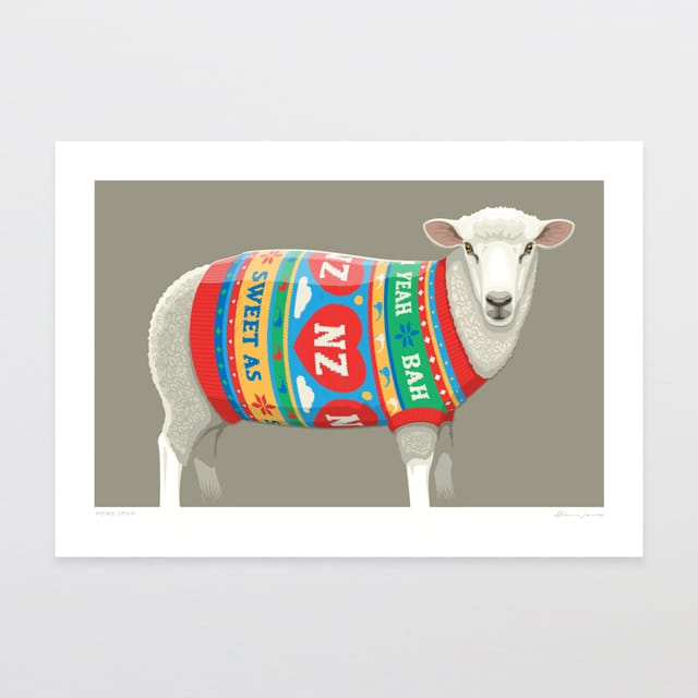 Glenn Jones Art Home Spun Art Print Art Print A4 / Unframed