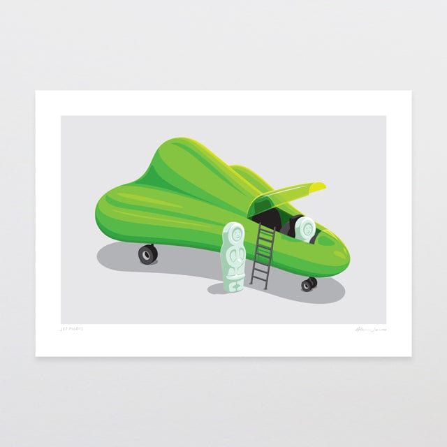 Glenn Jones Art Jet Pilots Art Print Art Print A4 / Unframed