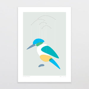 Glenn Jones Art Kotare Mobile Art Print Art Print A4 / Unframed