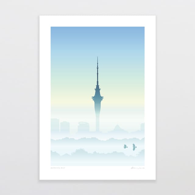 Glenn Jones Art Morning Mist Art Print Art Print A4 / Unframed
