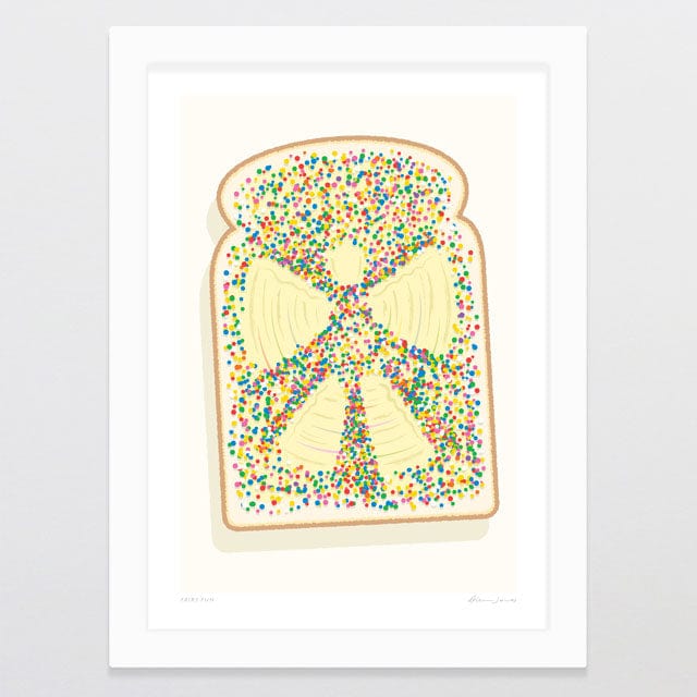 Glenn Jones Art Fairy Fun Art Print Art Print A4 / White