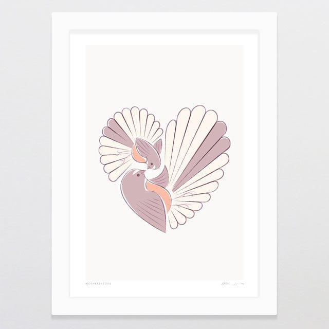 Glenn Jones Art Motherly Love Art Print Art Print A4 / White