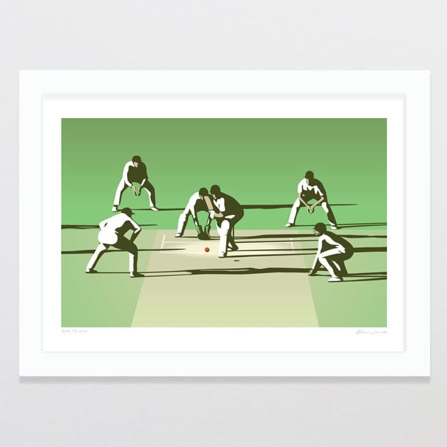 Glenn Jones Art One To Win Art Print Art Print A4 / White