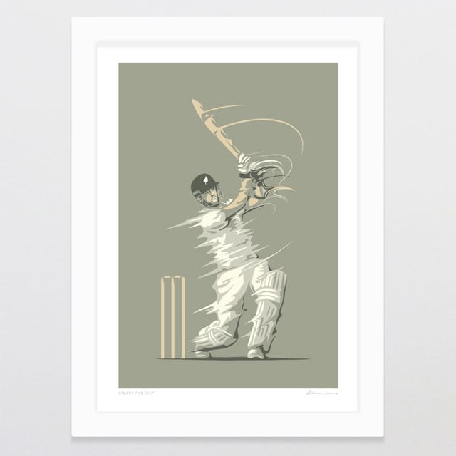 Glenn Jones Art Steady The Ship Art Print Art Print A4 / White