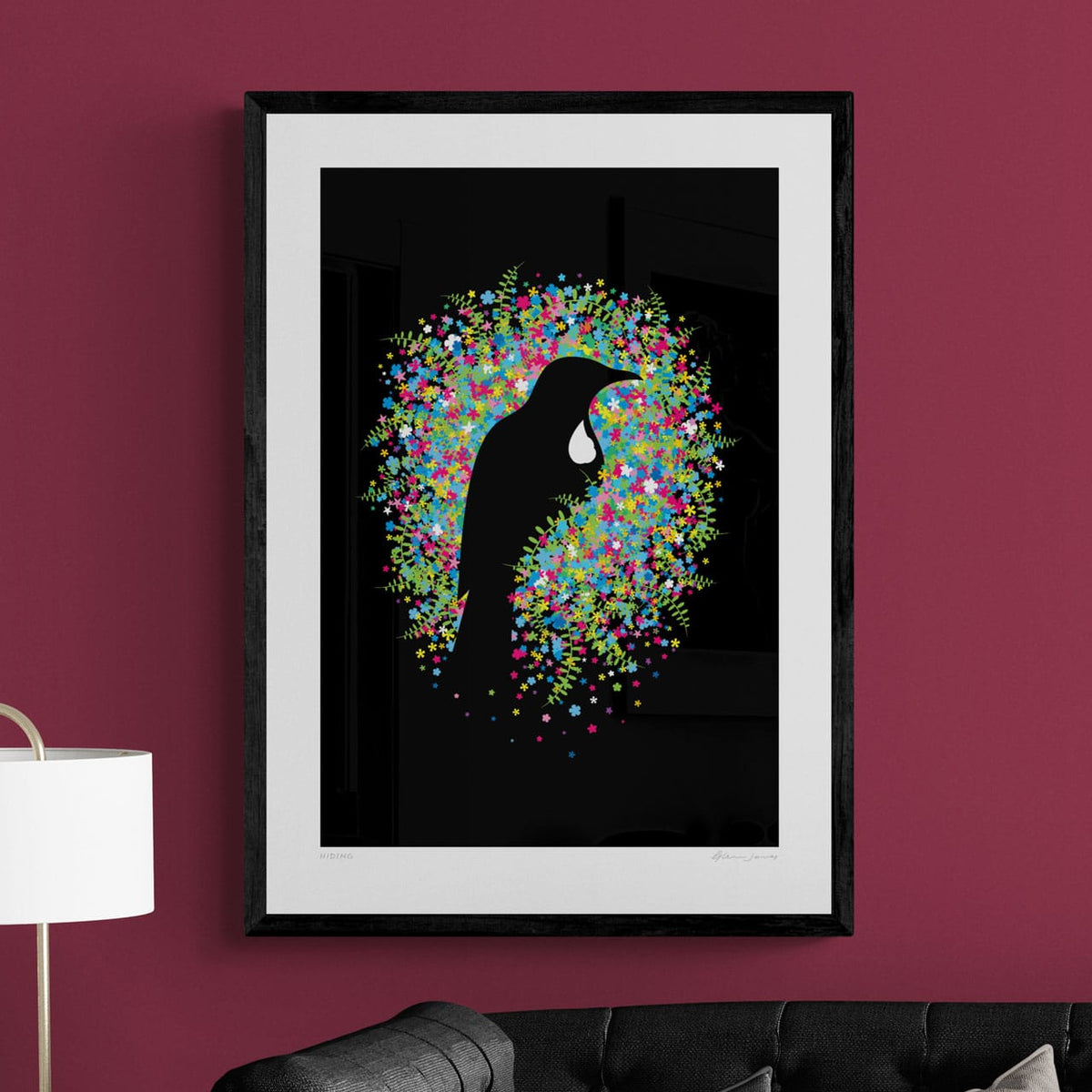 Glenn Jones Art Hiding Art Print Art Print