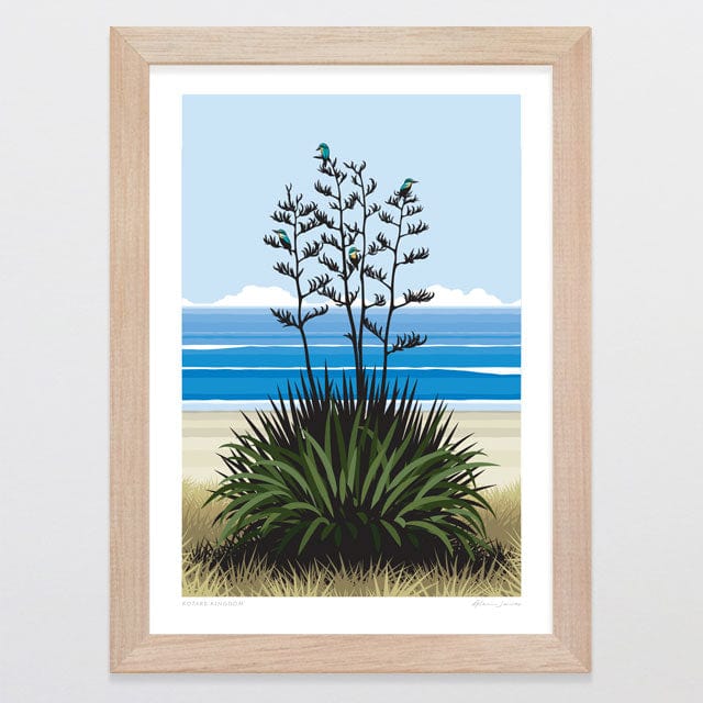 Glenn Jones Art Kotare Kingdom Art Print Art Print