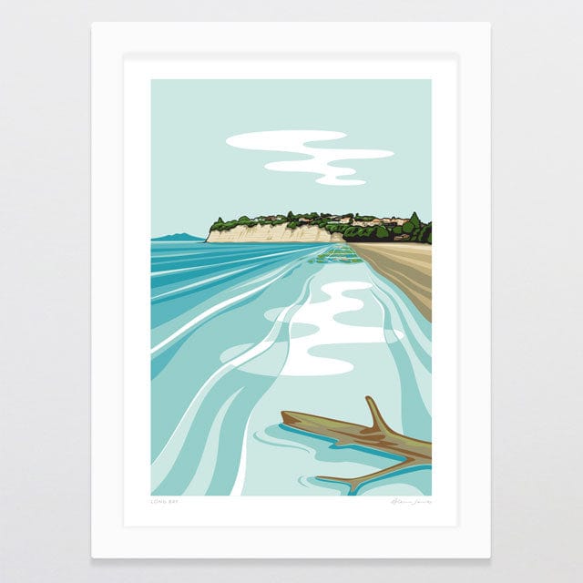 Glenn Jones Art Long Bay Art Print Art Print